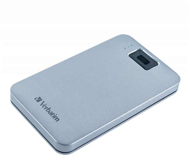 Verbatim Executive Fingerprint Secure 2TB USB C Space Grey - 1178184 - zdjęcie 3